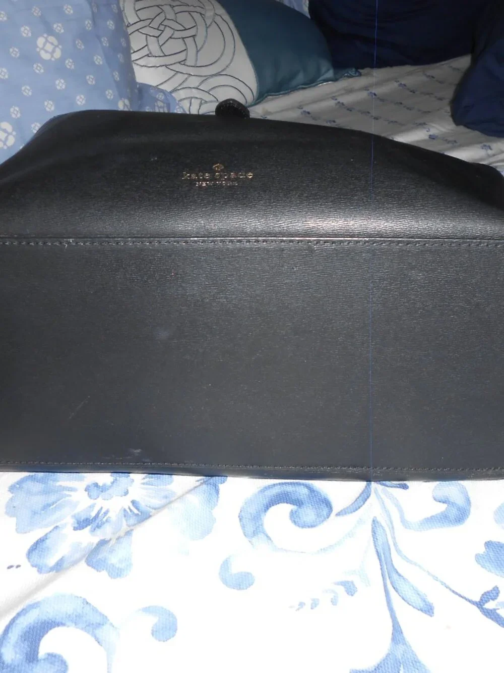 Kate Spade Tote Bag Women's Large Black Nicola Twist lock closure VGC